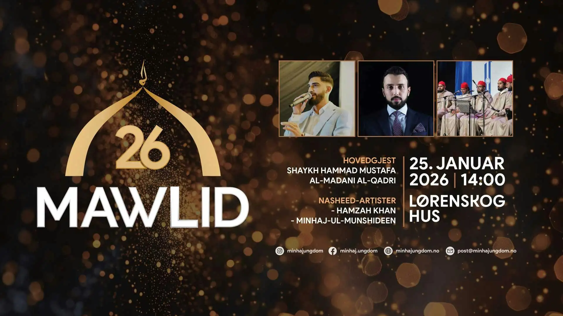 Mawlid-feiring - Utsolgt