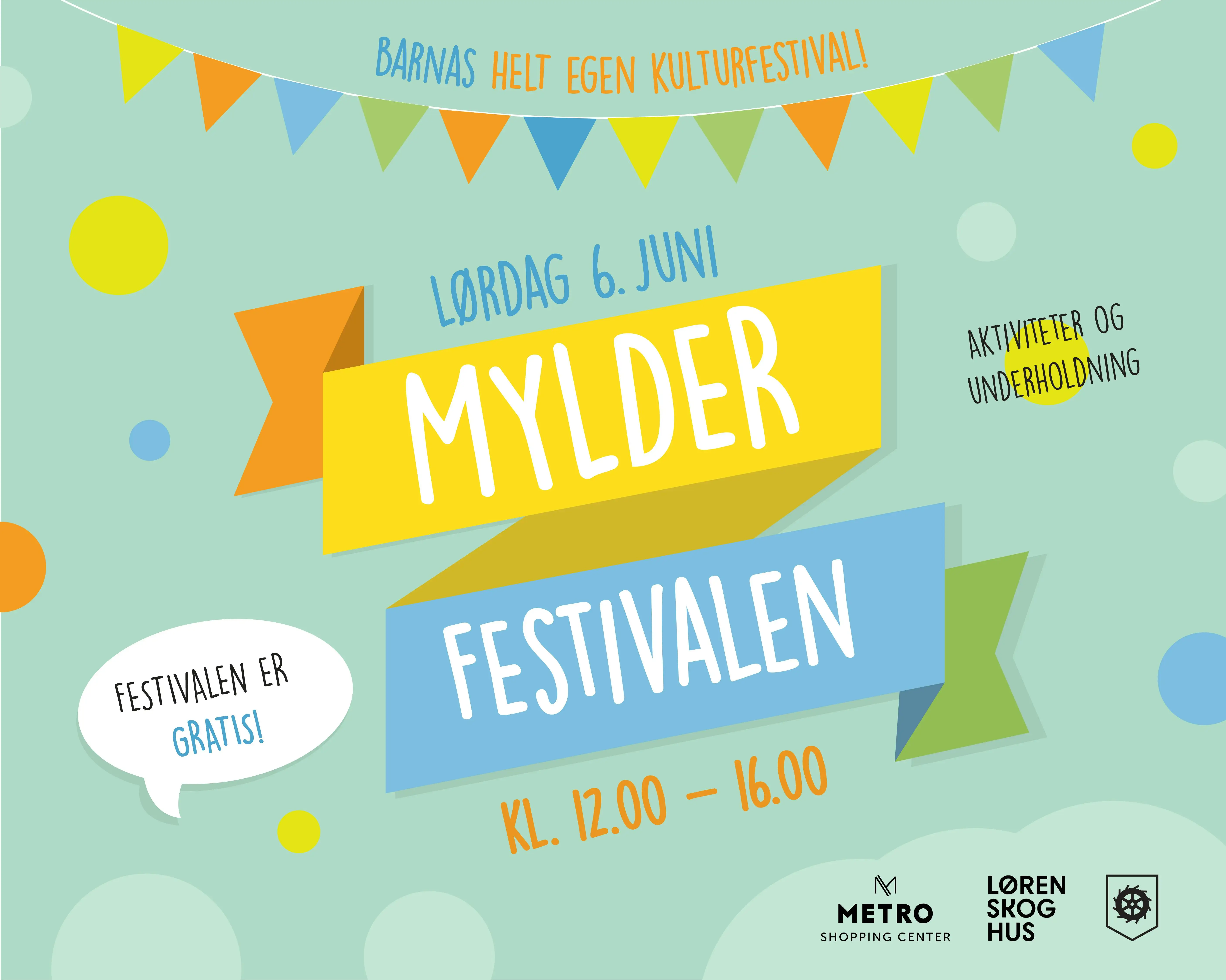 Mylderfestivalen 2026 - Gratis!