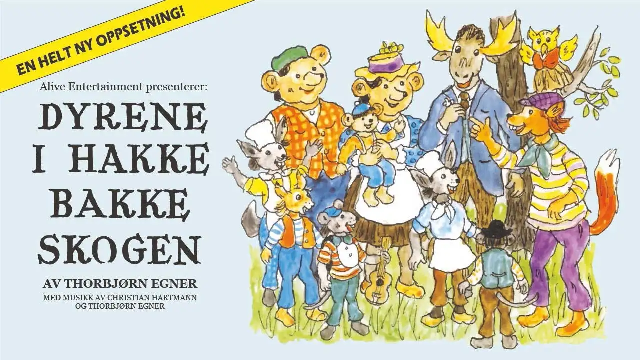 Dyrene i Hakkebakkeskogen - Kjøp