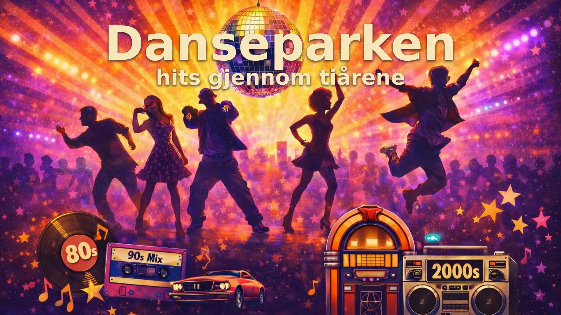 Tidsreise – Hits gjennom tiårene / Danseparken - Kjøp