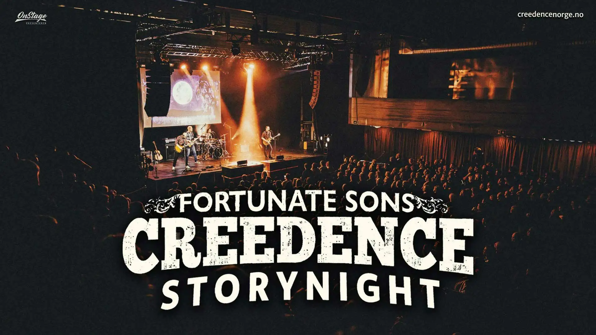Creedence StoryNight – med Fortunate Sons - Kjøp
