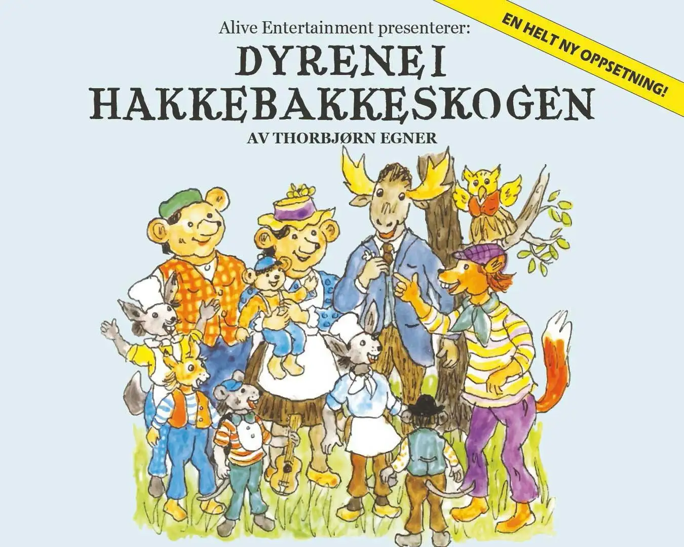 Dyrene i Hakkebakkeskogen - Kjøp