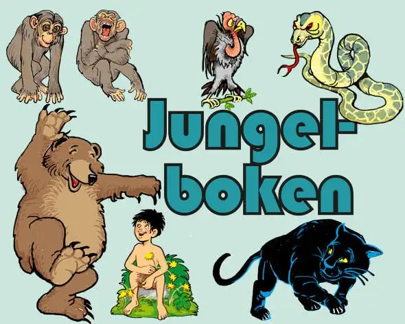 Skogblomsten Juba viser JUNGELBOKEN - Kjøp