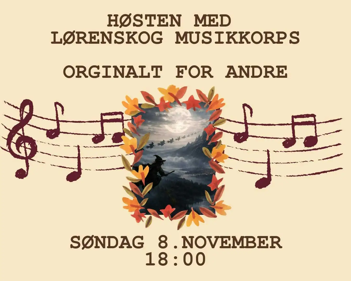 Høsten med Lørenskog musikkorps – Orginalt for andre - Kjøp