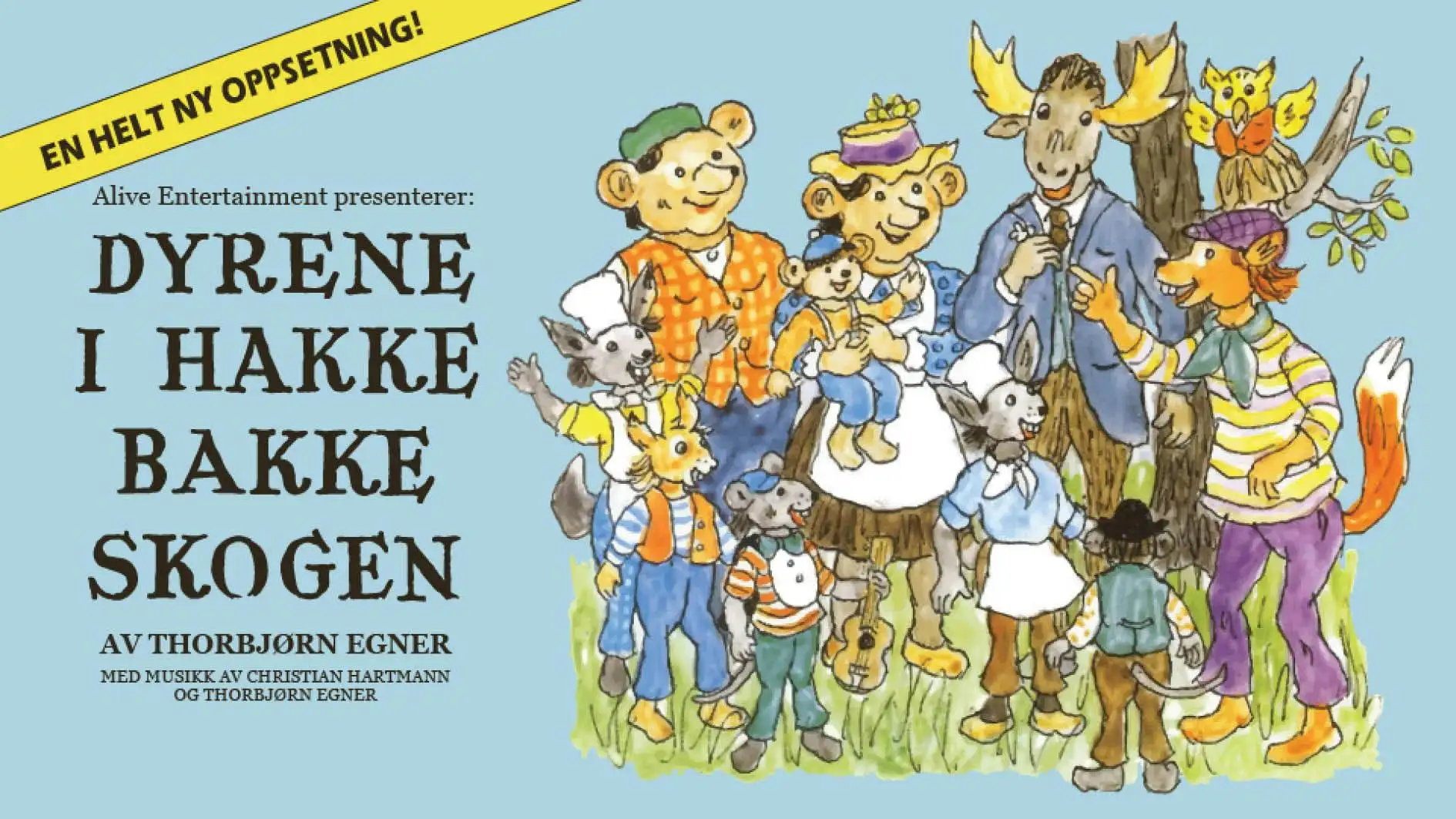 Dyrene i Hakkebakkeskogen - Kjøp