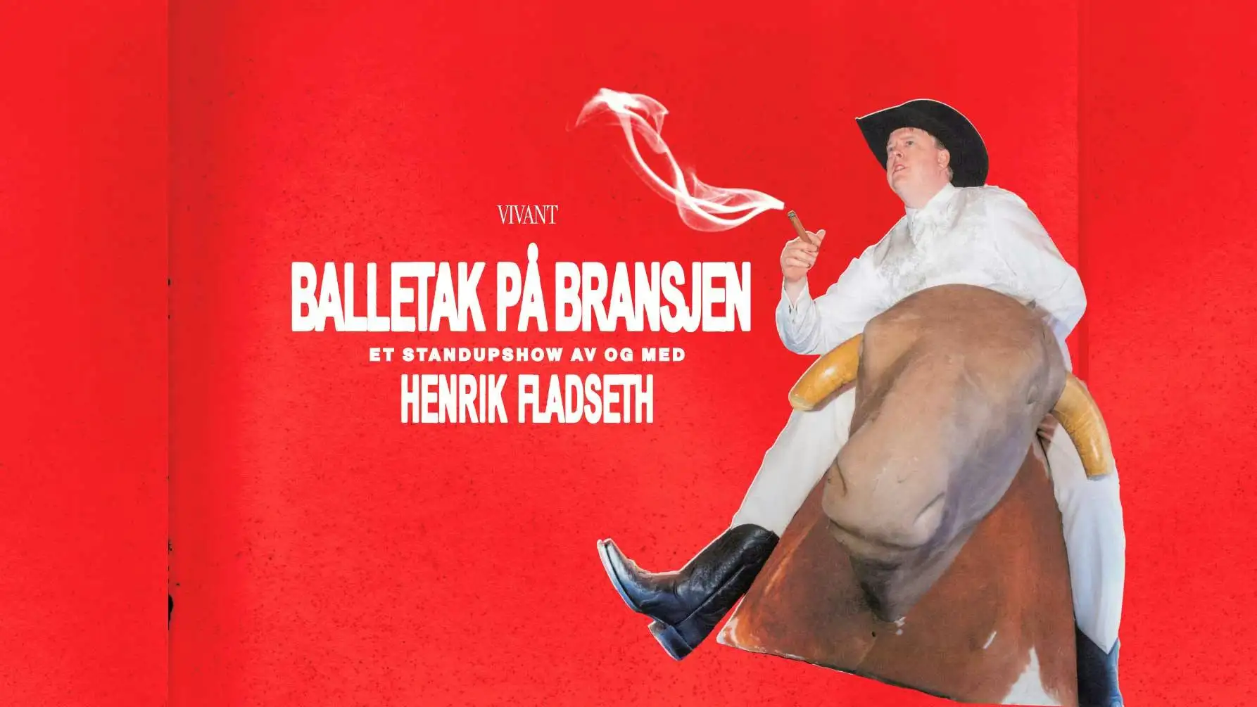 «Balletak på bransjen» – Et stand up show av og med Henrik Fladseth - Kjøp