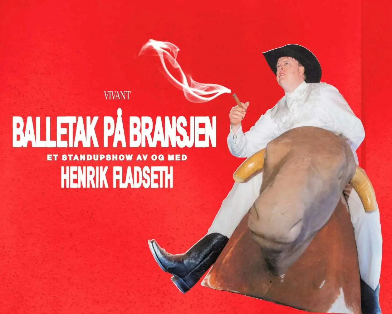 «Balletak på bransjen» – Et stand up show av og med Henrik Fladseth - Kjøp