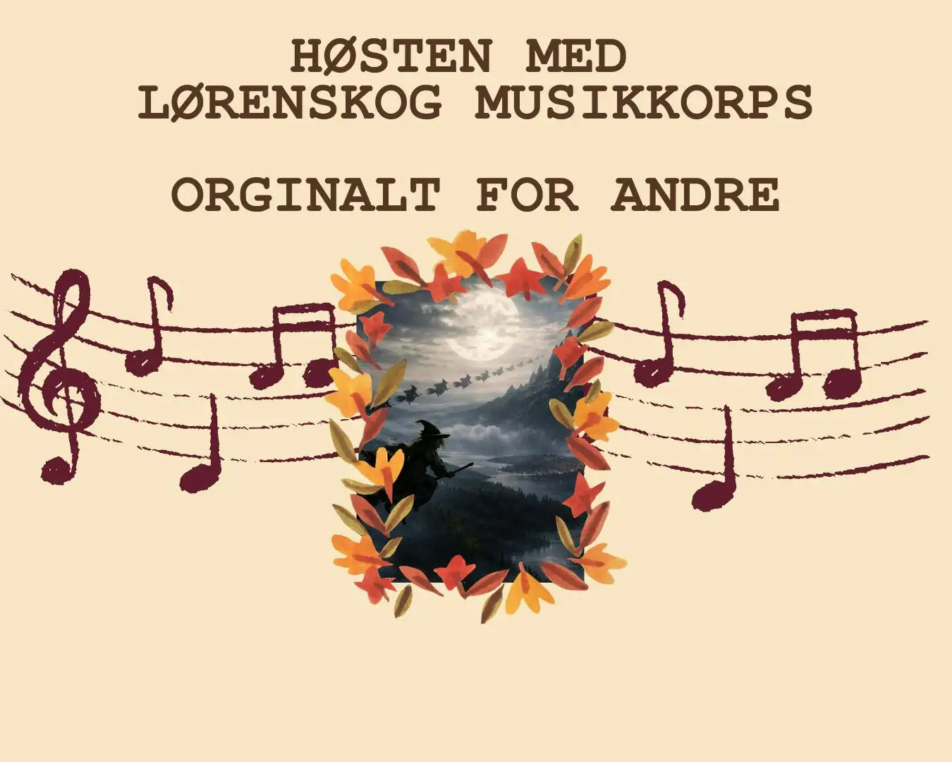 Høsten med Lørenskog musikkorps – Orginalt for andre - Kjøp