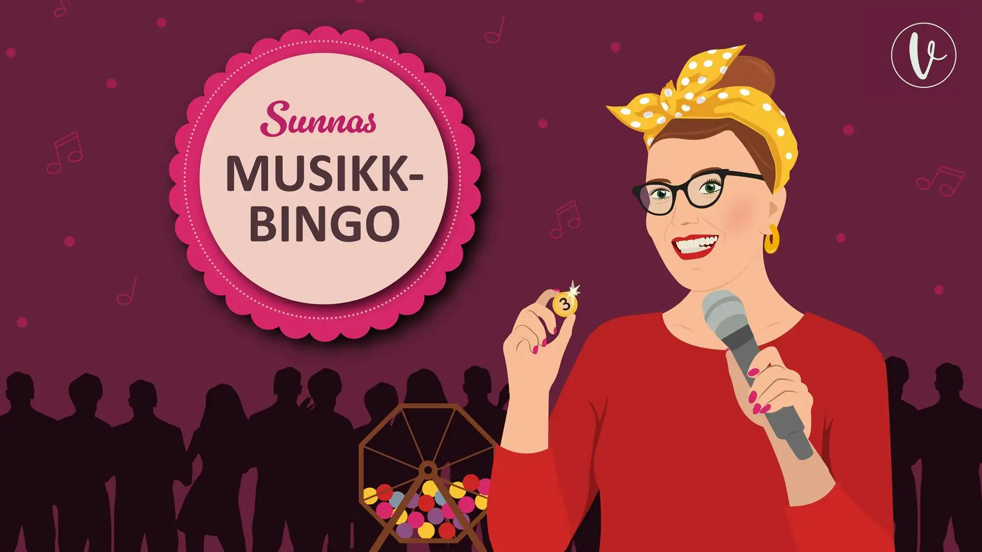 Musikkbingo i Veiviseren - Gratis!